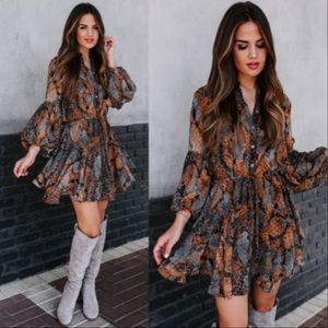 ✨BALLOON SLEEVES DRESS✨